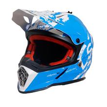 LS2 Fast Strong Full Helmet [White/Blue]