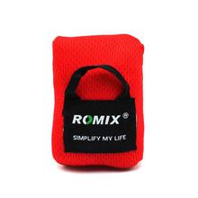 Rommix Black Mini Pocket Outdoor Foldable Portable Blanket