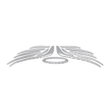 3D Angel Fairy Car Auto Truck Logo Emblem Badge Decal Sticker 3 Colors