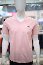 Jeanswest V Neck Pink Men T-Shirt (92-173041)