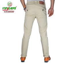 Virjeans Stretchable Cotton Skinny Choose Pants For Men OFF White- (VJC 680)