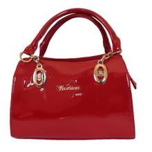 Shiny Synthetic Hand Bag For Women