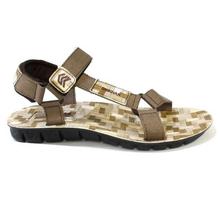 Shikhar Shoes Brown/Beige Casual Sandals For Men - 9660