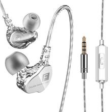 Newest QKZ CK9 Double Unit Drive In Ear Earphone Bass