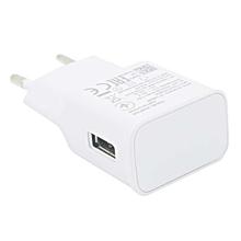 Mini Smile 15W Quick Charger, Smart Travel USB 5V / 9V Self-Adptive Wall Power Adapter for Samsung Galaxy S9 / S9 Plus - EU Plug