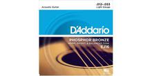 D'addario EJ16 Phosphor Bronze Acoustic Guitar String