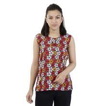 Multicolor Printed Pajama Top For Women