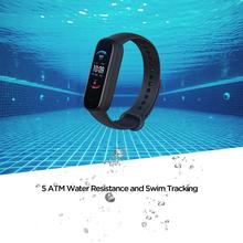 Amazfit Band 5: 15-Day Battery Life - Fitness Tracker - Blood Oxygen, Heart Rate, Sleep Monitoring - Music Control - Water Resistant, Black