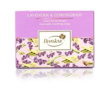 Bhaskar Lavender & Lemongrass Ayurvedic Soothing Soap 100gm