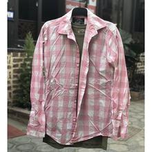 Men's Pink Checkered Shirt