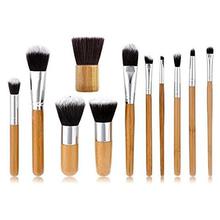 Foolzy 11Pcs Makeup Brush Set Professional Kabuki Foundation