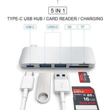 Type c To Card Reader Hub 5 in 1