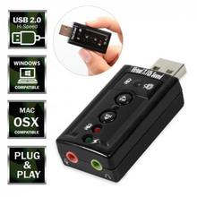 USB Virtual 7.1 Channel Sound Adapter