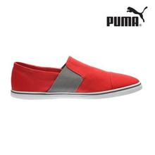 Puma Red ELSU V2 Slip On Loafer Shoes For Men -(36323106)