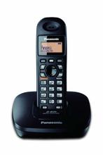Black Panasonic KX-TG3611BX 2.4 GHz Digital Cordless Phone