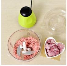 Electric Chopper Food Processor with Chopping Mixing Blades