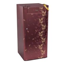 Whirlpool 200 Genius CLS Special Finish 185L Single Door Refrigerator-Maroon/Grey