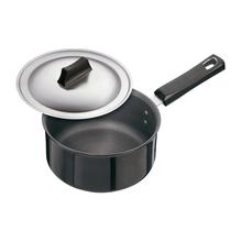 Hawkins Futura Saucepan With Stainless Steel Lid (Hard Anodized)- 2.25 L/18 cm