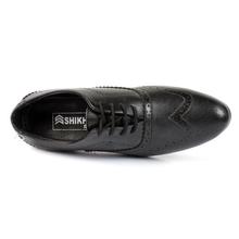 Shikhar Shoes Wingtip Formal Shoes For Men (2918)- Black