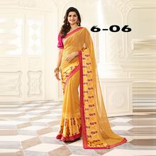 Ciffon printed high quality saree