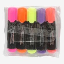 Multicolor Cello Hi-Lighter Pack Of 5 Pcs