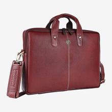 Hammonds Flycatcher Brown Genuine Leather Laptop Bag for 13 Inch Laptop