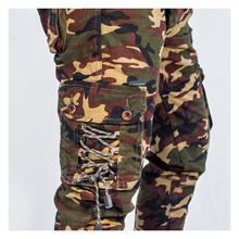 Virjeans Mens Combat Box Joggers Pant -mix Green(VJC 668)