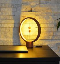 Heng Lamp Wooden Round