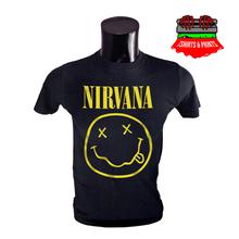 Nirvana Black T-Shirt for Men