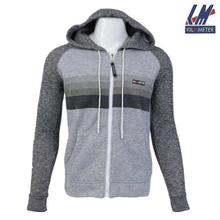 KILOMETER Front Zippered Hooded Sweatshirt For Men - KM 701