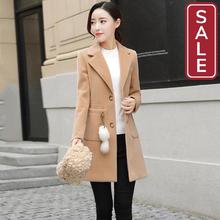 SALE-Woolen coat _ woolen coat mid-length Korean version