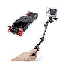 Aluminum Stabilizer Grip Mount Monopod Selfie Stick For GoPro