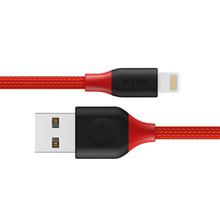 JCPAL FlexLink Lightning to USB Cable 6ft Red