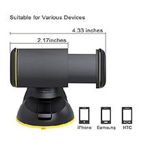 Earldom Eh-02 Mobile Phone Universal Car Holder 360 Degree Rotation