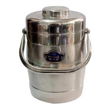 Silver Stainless Steel Hot Case - 6.5 ltr