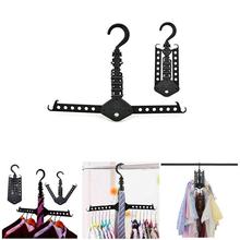 Magic Clothes Hangers Organizer Foldable Clothing Hooks Collapsible Rack