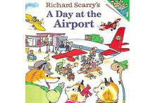 A Day At The Airport With Stickers - Scarry Richard