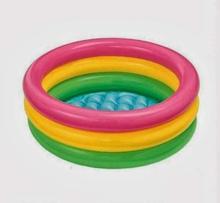 Intex Inflatable Rainbow Swimming Pool (34 x 10 inches)