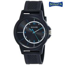 Sonata 7119PP05 Black Dial Analog Watch For Men