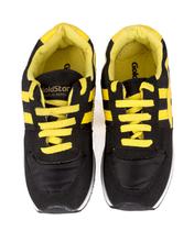 Goldstar Black & Yellow Sports, Casual Shoe (038)