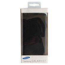 EF-WE700BBEGWW Galaxy E7 Flip Wallet Cover - Black