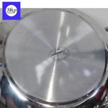 DeviDayal Stainless Steel Induction Bottom Kadai 23 cm