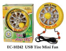 Tire Mini Rechargeable Fan