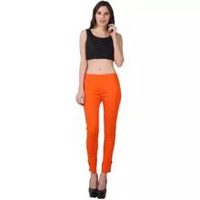 Womens Black Straight Fit Solid Cigarette Trousers