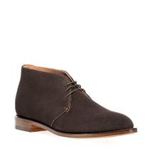 NPS Brown T.moro Suede Chukka Boots For Men