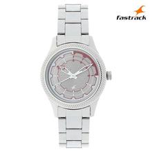 6158SM02 Casual Grey Dial Analog Watch For Women - (Silver)