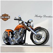 Harley Motorcycle Motorbike Wall stickers Decals