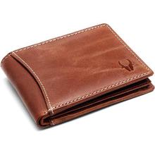 WildHorn Genuine Tan Crunch Men's Leather Wallet