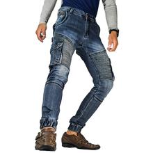 Virjeans Denim (Jeans) Multi pocket Box Joggers (VJC 700) Light Blue