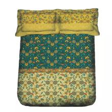 Stellar Home USA by Portico - IRIS. Printed Cotton Multicolor Double BEDSHEET with 2 (Two) Pillow Cover - 104 TC, 220cm X240cm